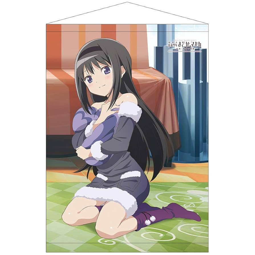 劇場版 魔法少女まどか☆マギカ タペストリー まどか ほむら 非売品 ポスター 13年 魔法少女まどか☆マギカ タペストリー まどか ほむら